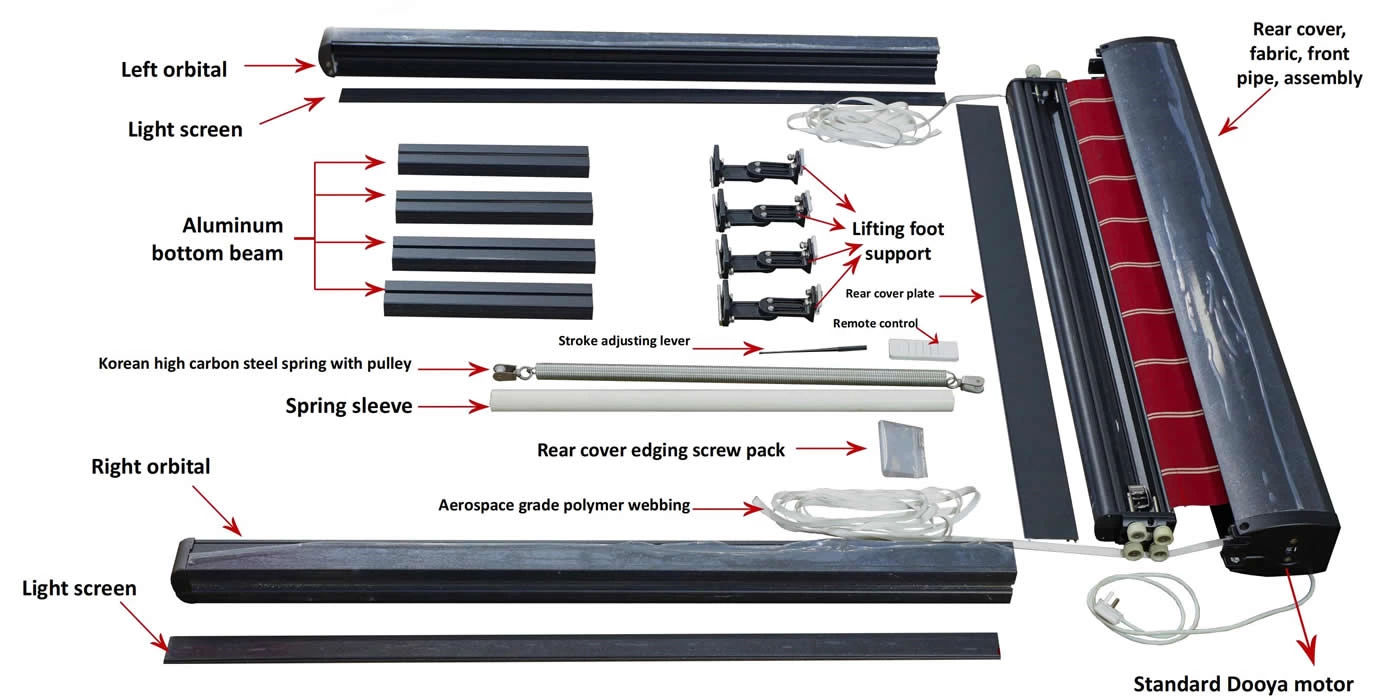 Sunroom Heavy Seamless Awning