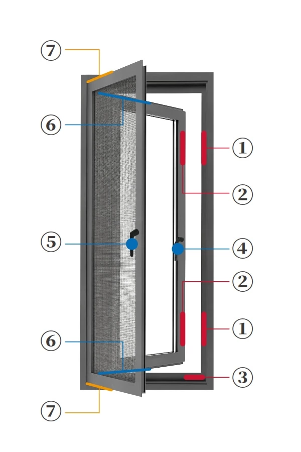 109 Casement Window