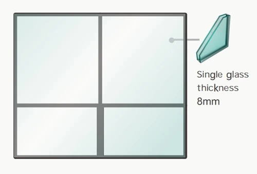 Youran 105 Extremely Narrow Sliding Window