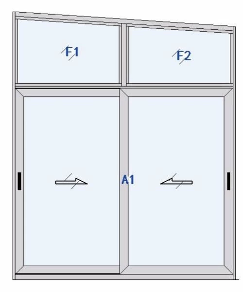 Youran 105 Extremely Narrow Sliding Window