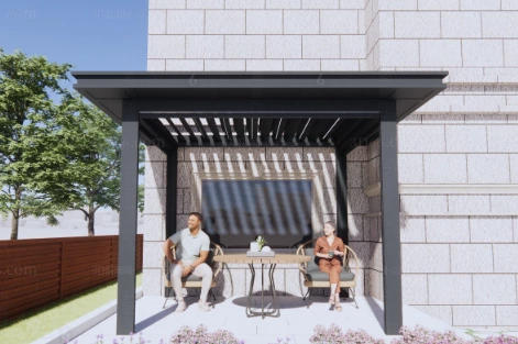 Aluminum pavilion vs Aluminum pergola